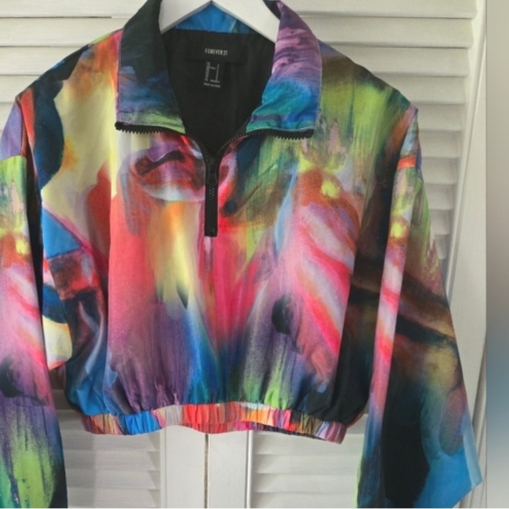 Colorful Abstract Women's Jacket